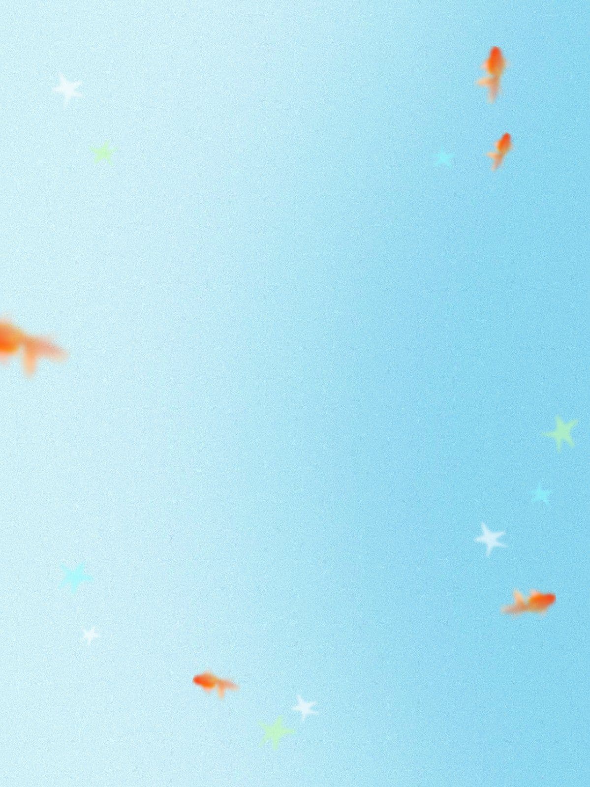 몽환적인 금붕어 감성 배경화면