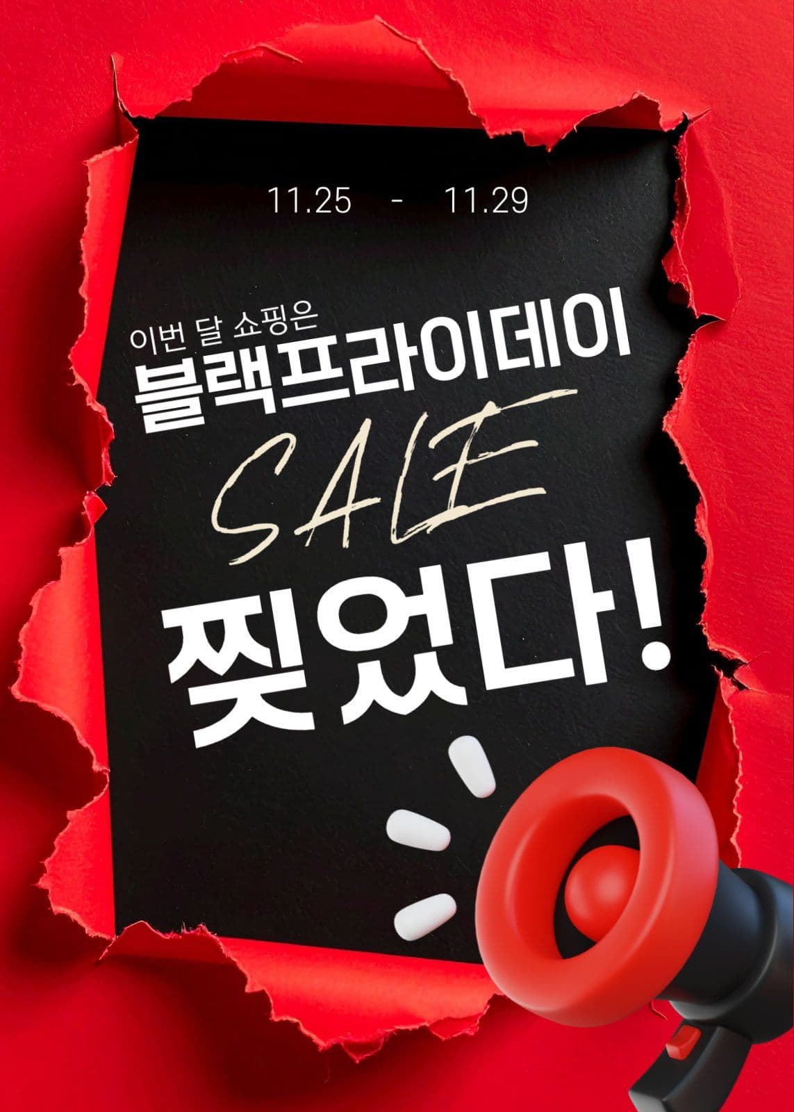 블랙프라이데이 찢었다!
