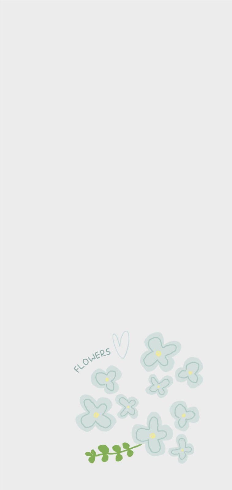 차분한 꽃 배경화면