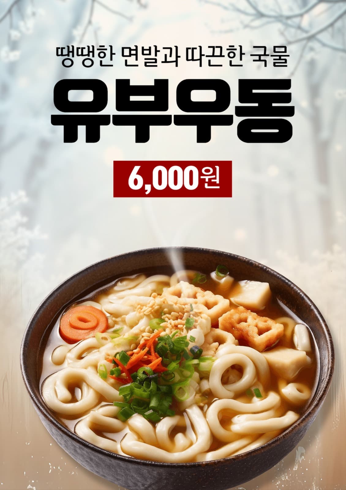우동 포스터