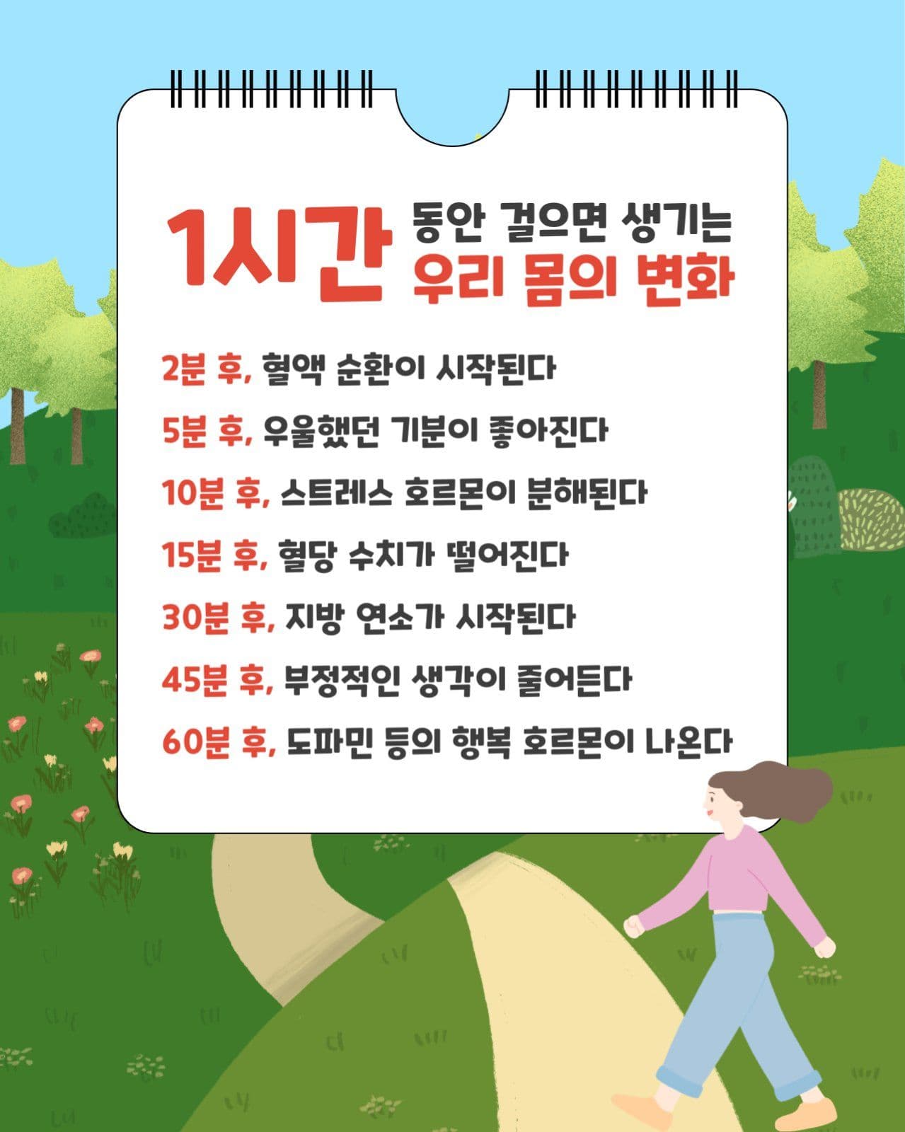 걷기운동 장점