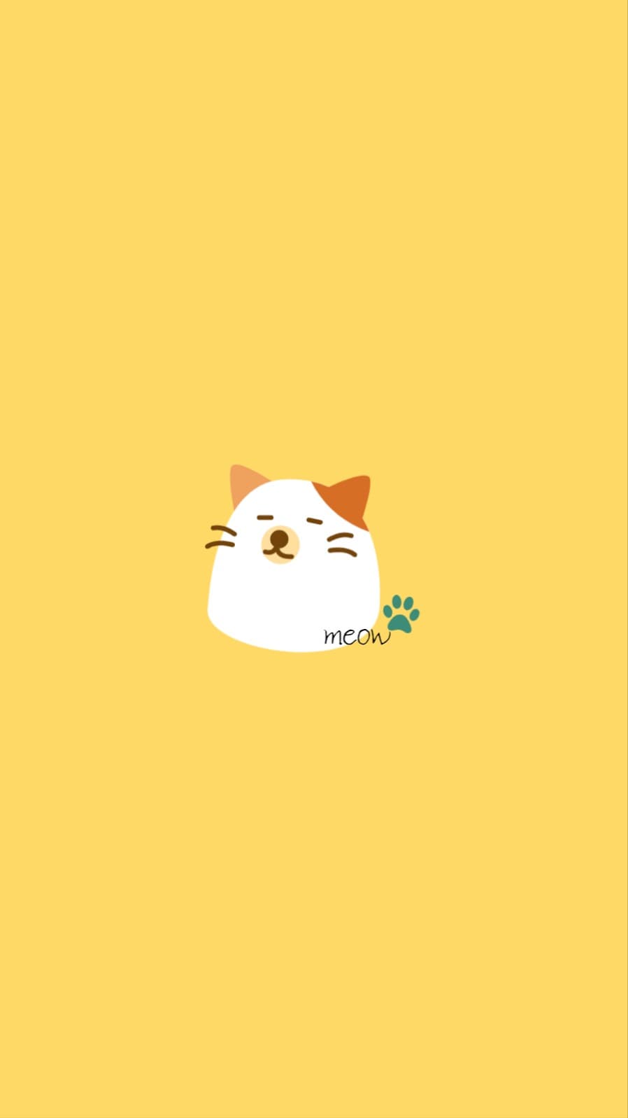 고양이 폰화면(안드로이드)