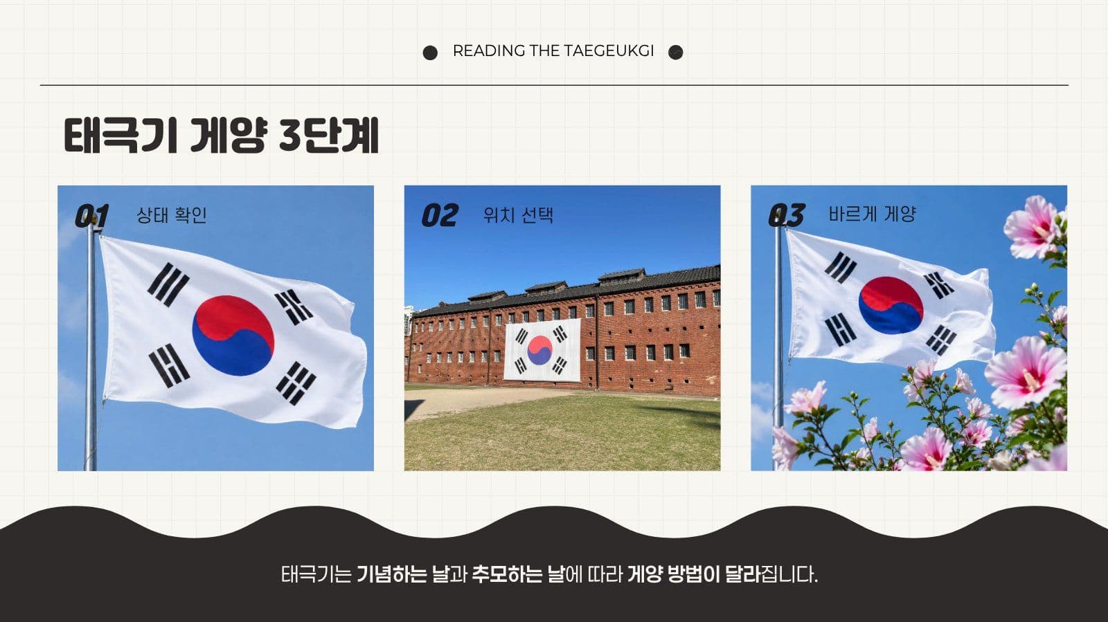 깔끔 태극기 교육 발표자료