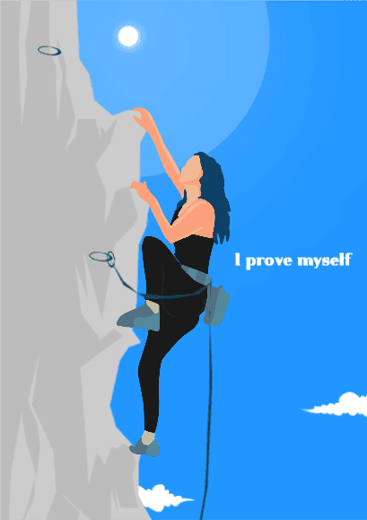 I prove myself