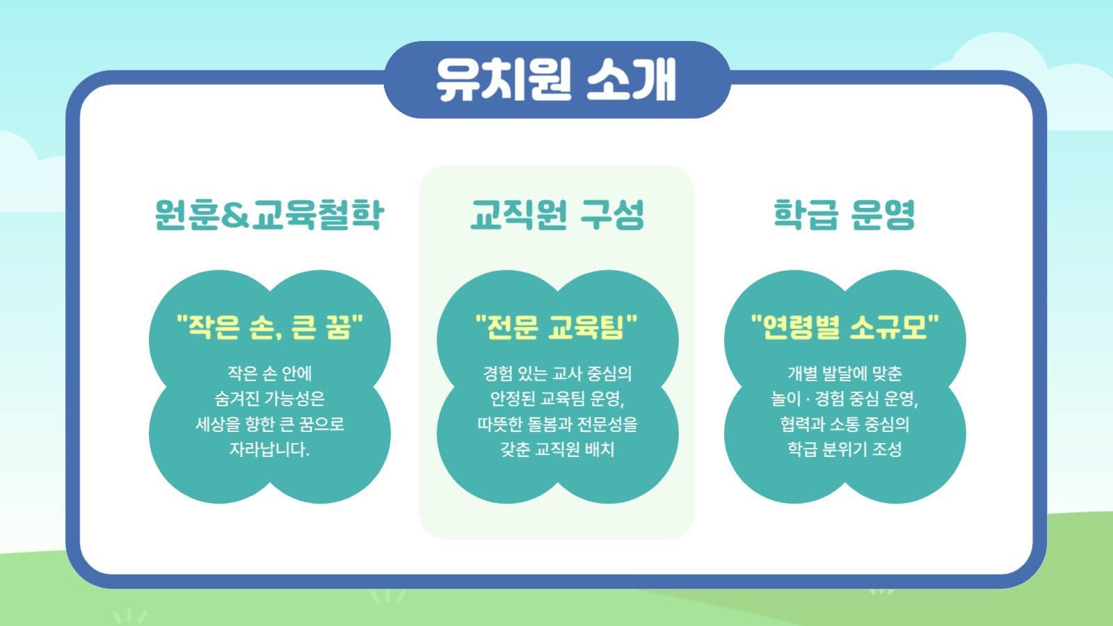 유치원 학부모 오리엔테이션