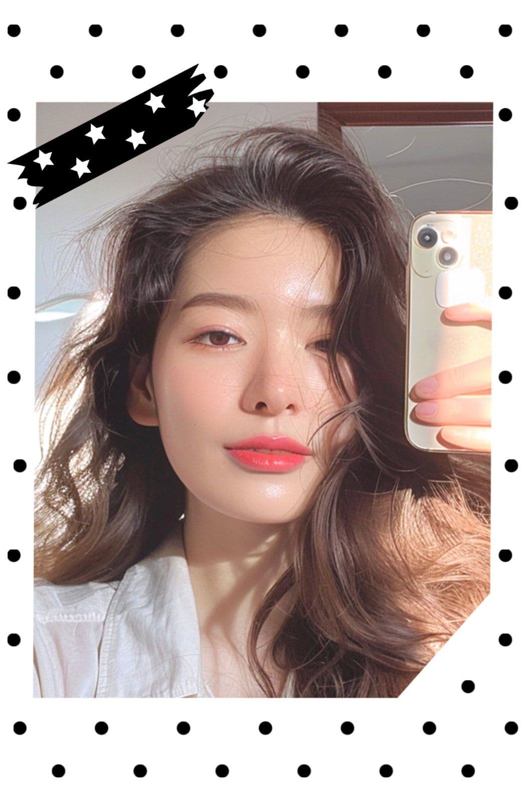 심플하고 귀여운 도트코어 포토카드