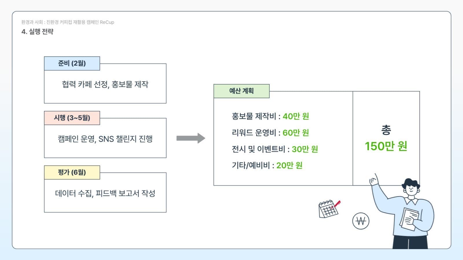 간단한 발표 PPT 템플릿