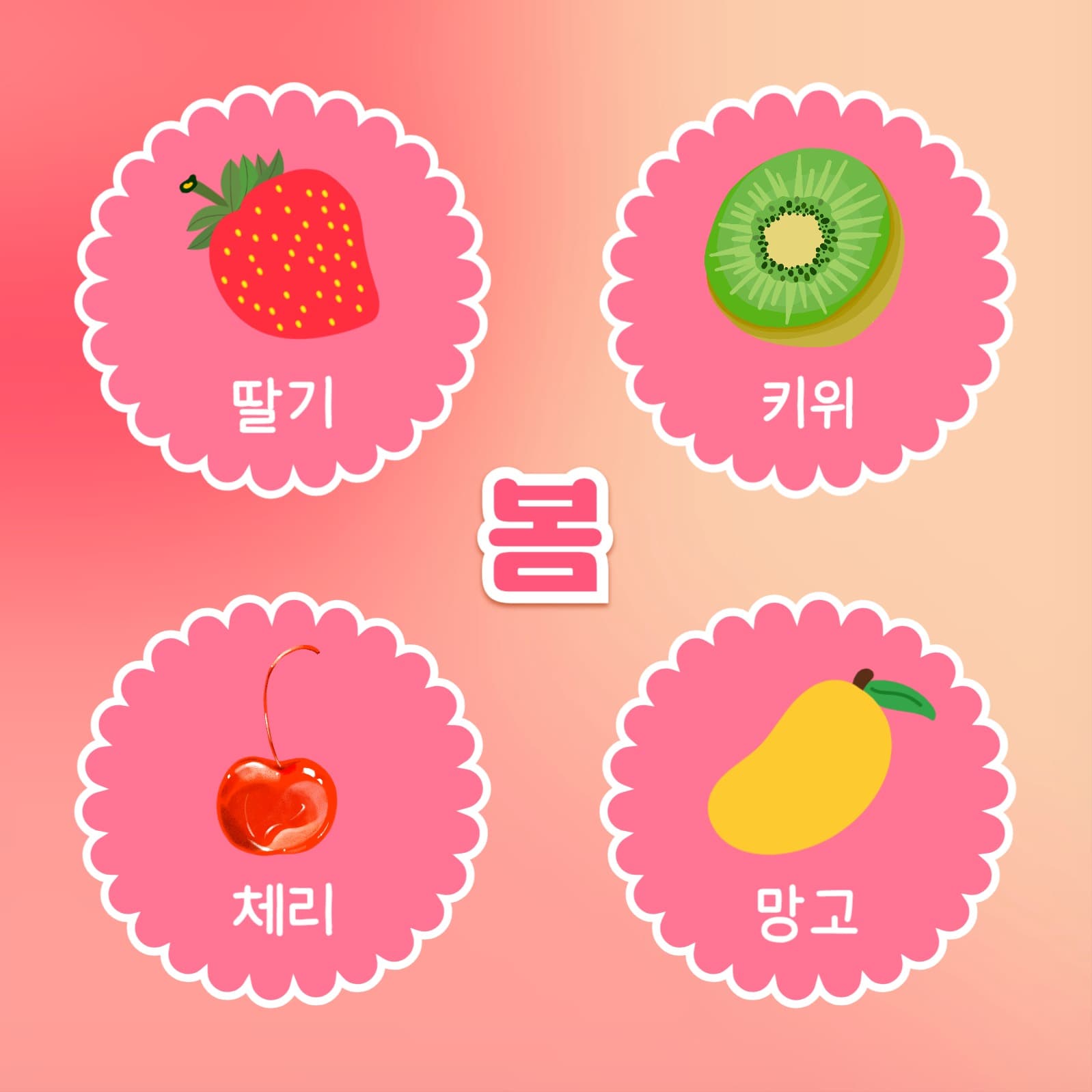 사계절 제철과일 (카드뉴스)