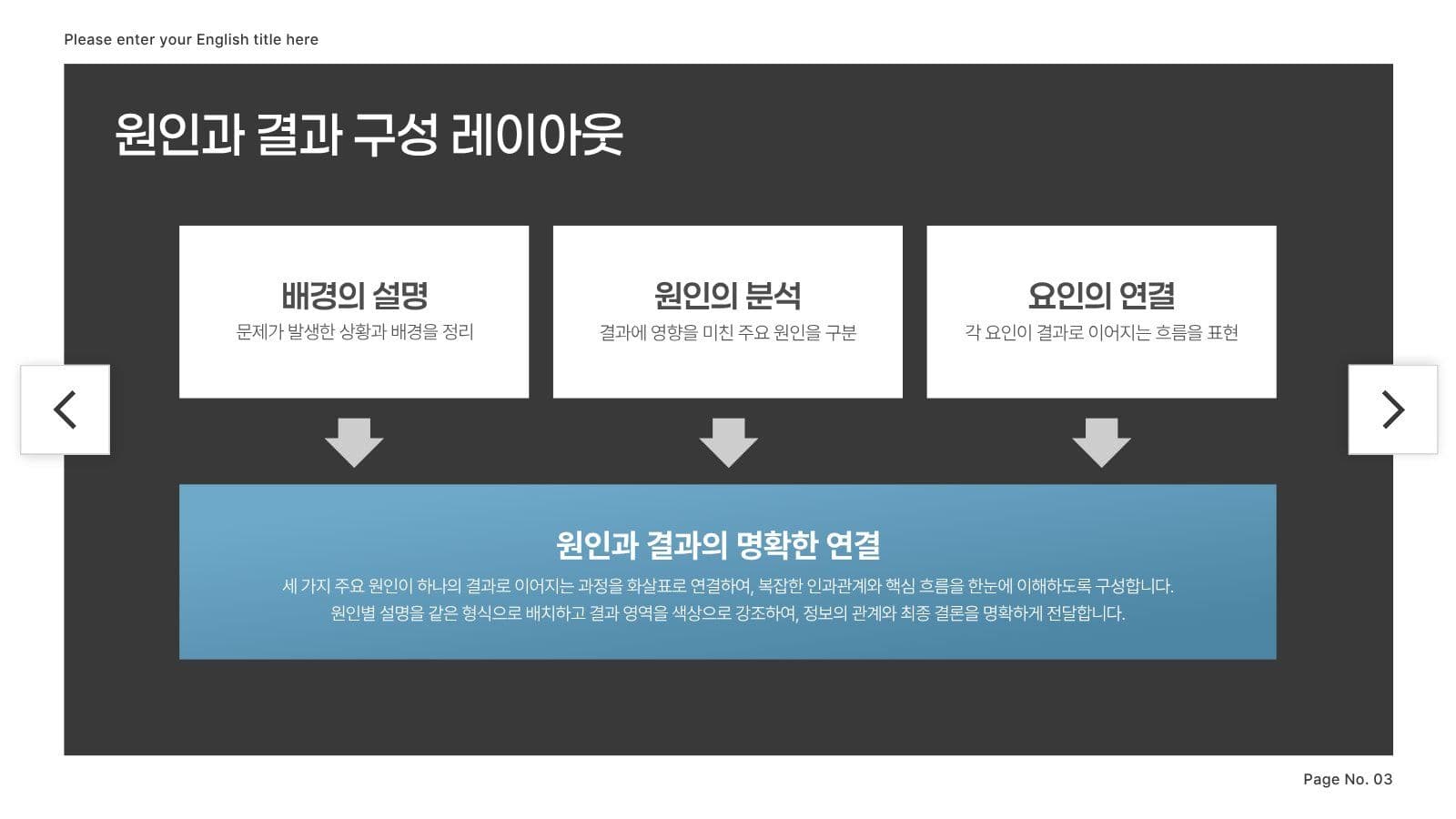 깔끔하게 작성할 수 있는 모던 템플릿 Presentation Templates