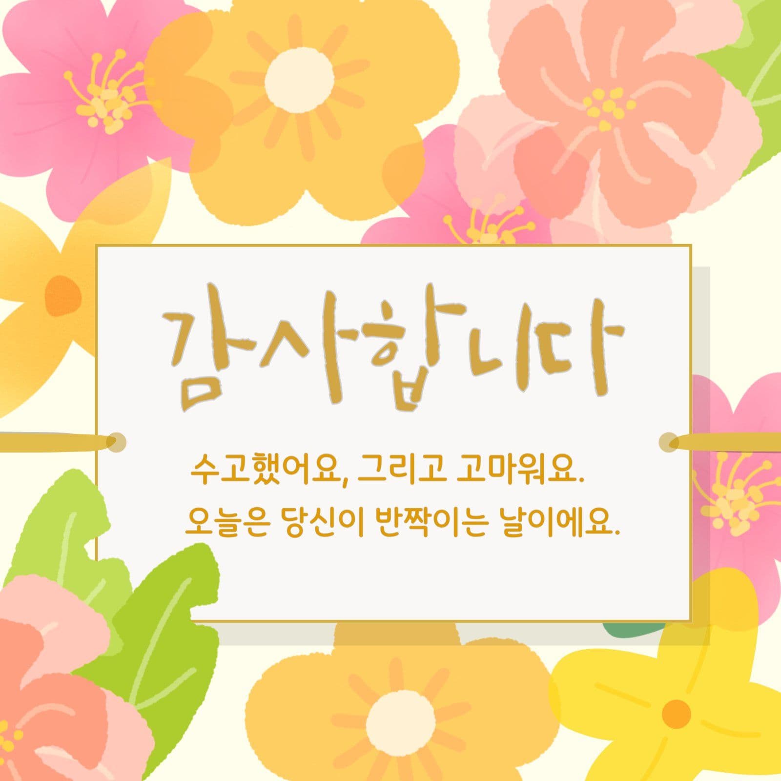 감사카드