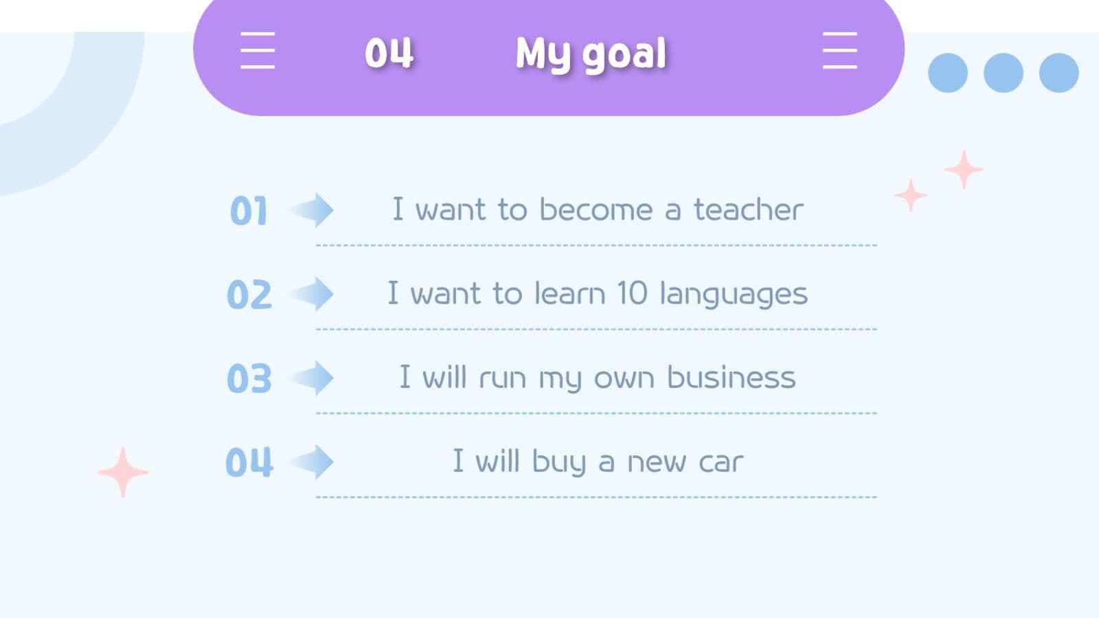 보라색 초록색 조합의 영어 ppt
