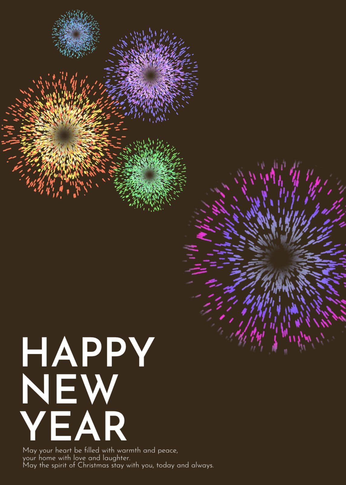 HAPPY NEW YEAR 새해 엽서