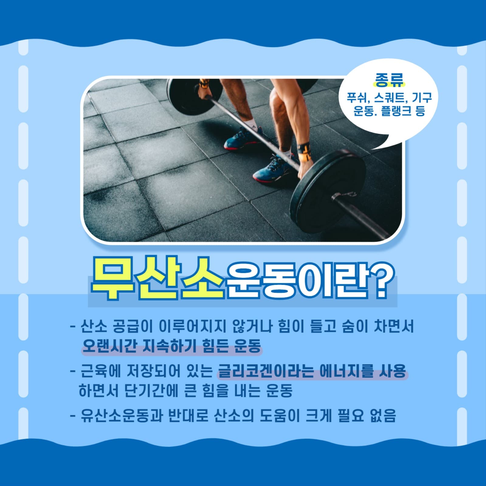 운동 카드뉴스