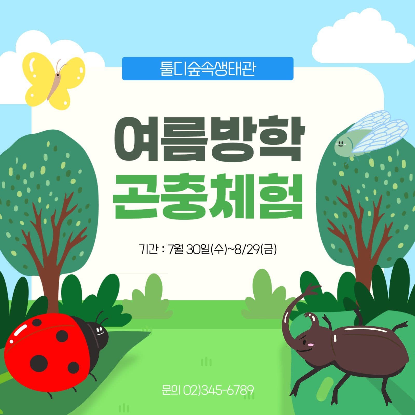 곤충체험