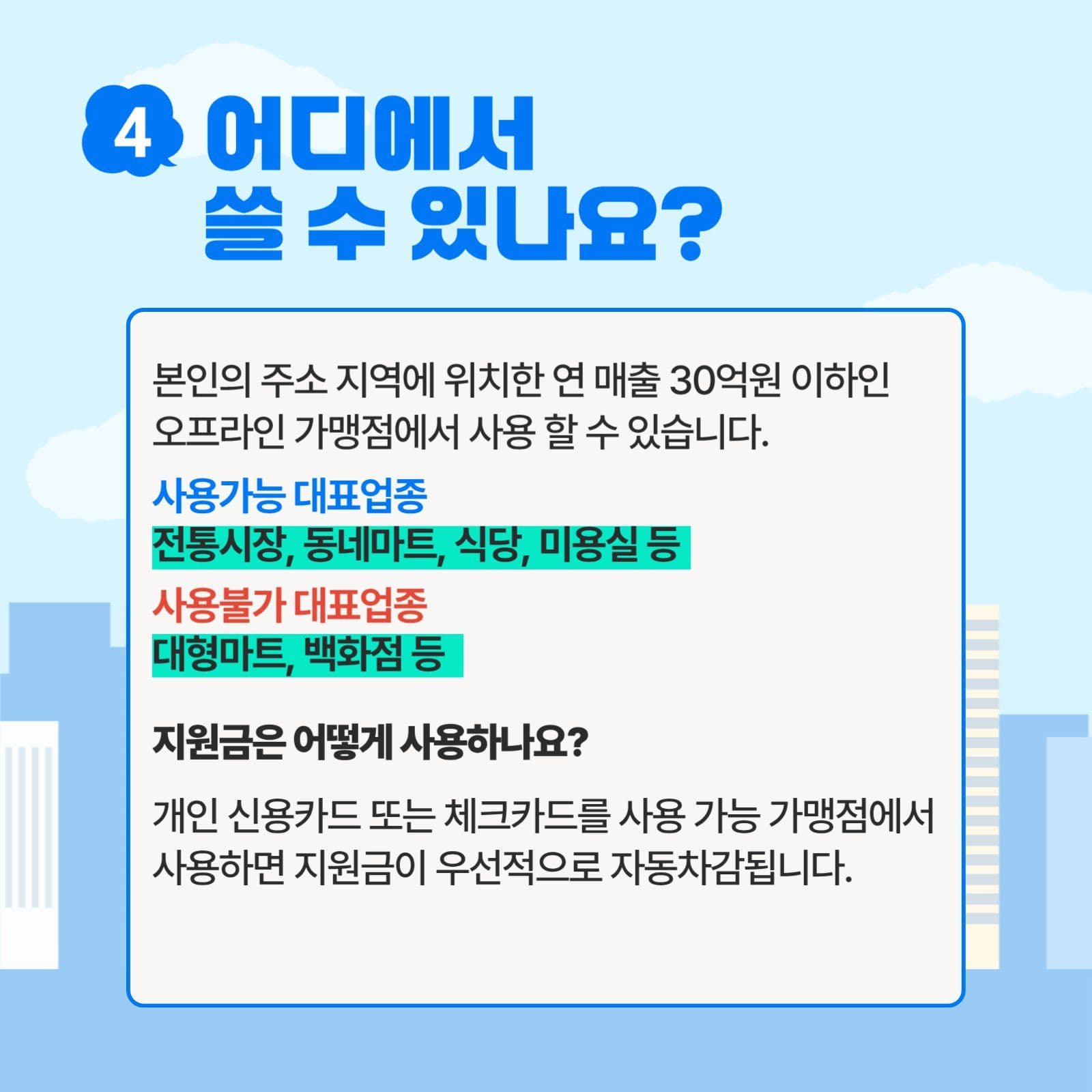 민생회복 소비쿠폰 총정리