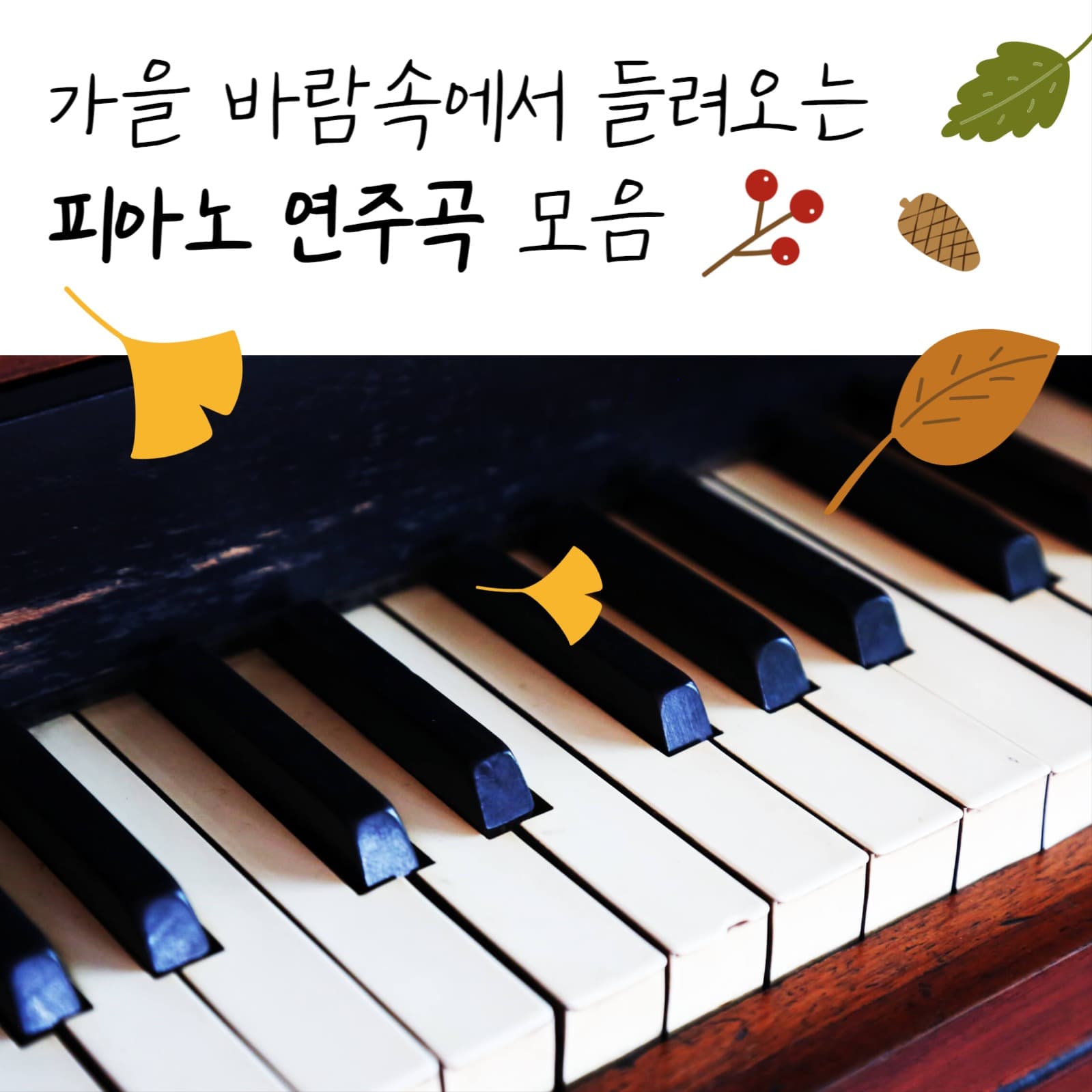 피아노 연주곡 모음 