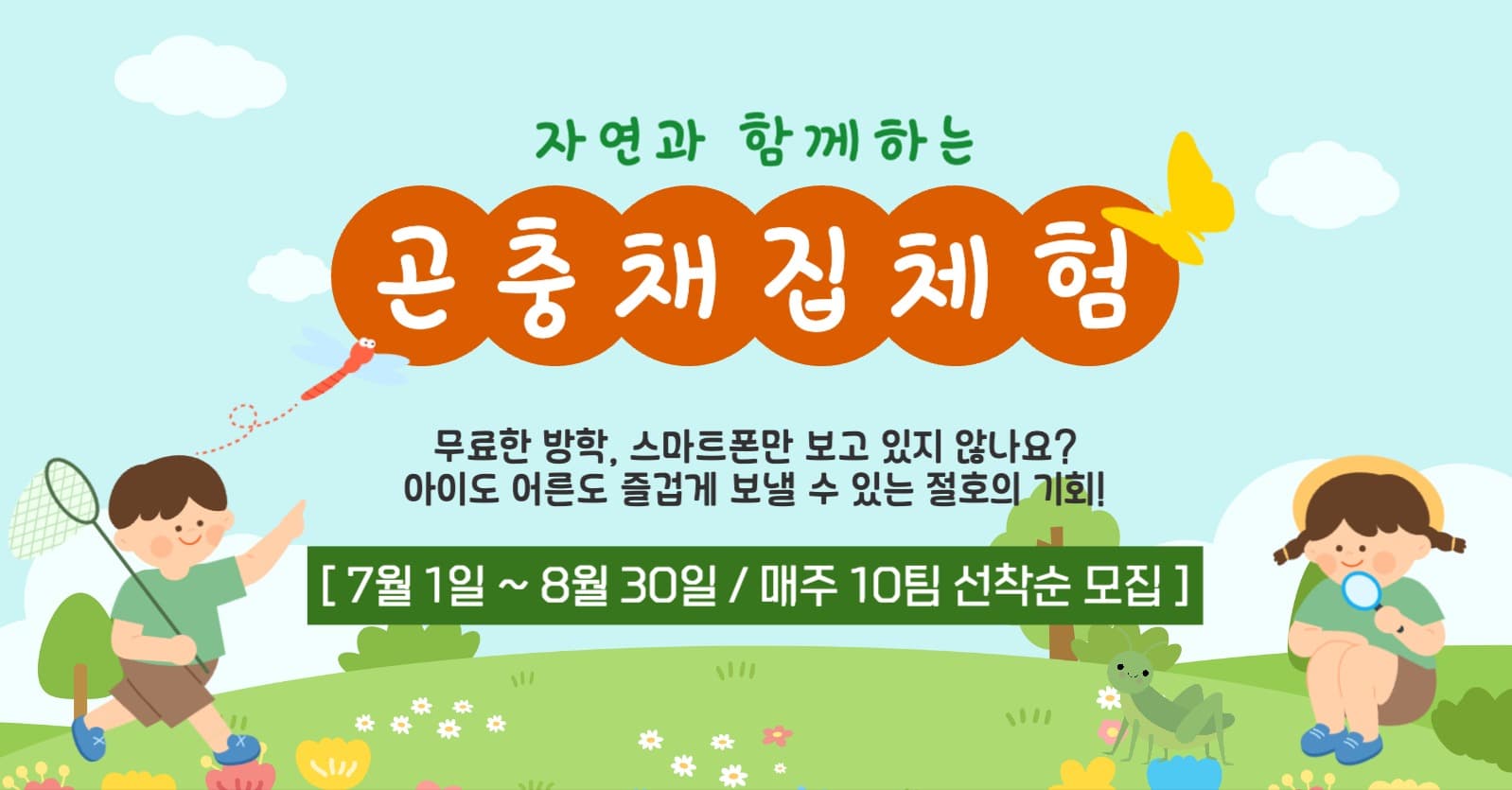 곤충채집체험