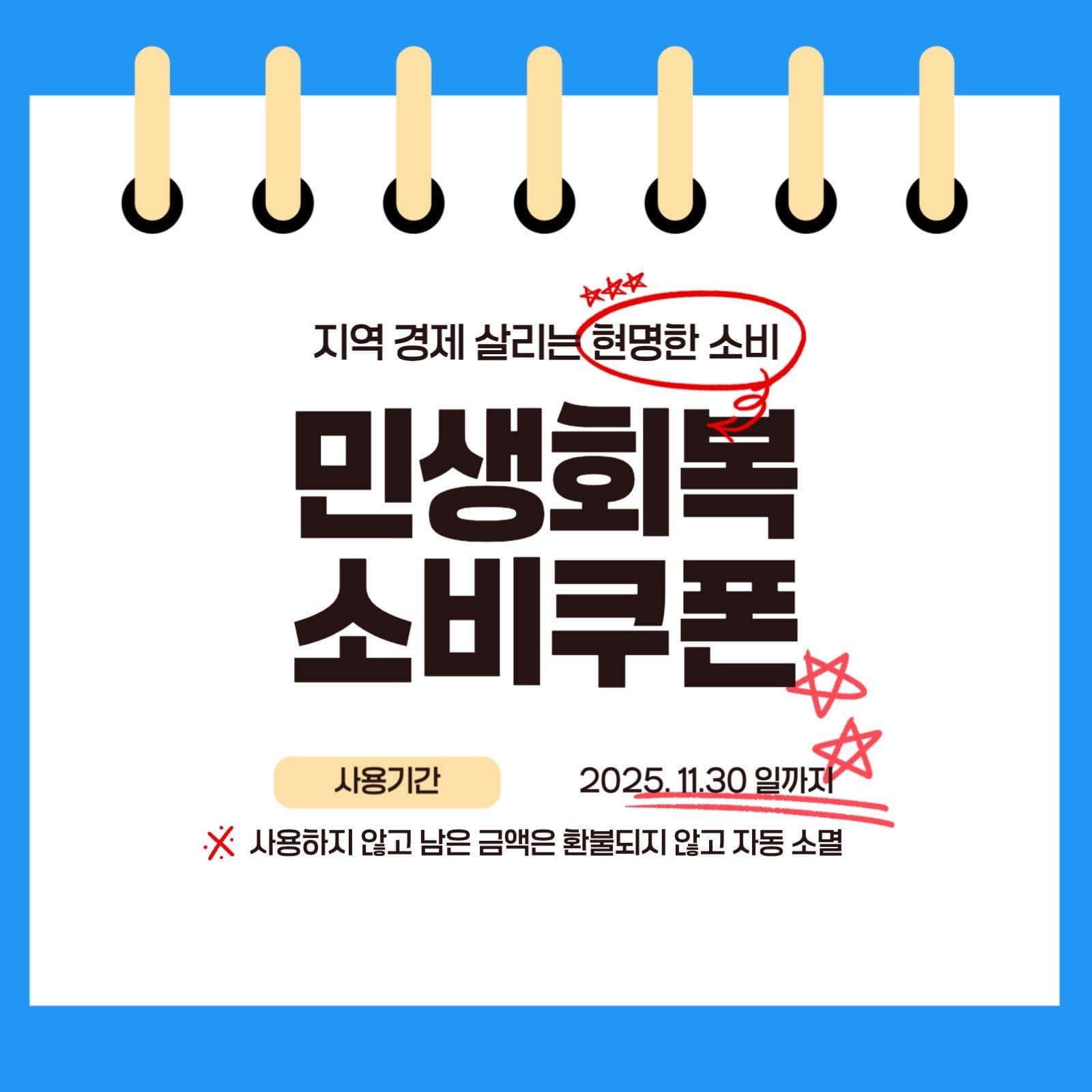 민생회복소비쿠폰