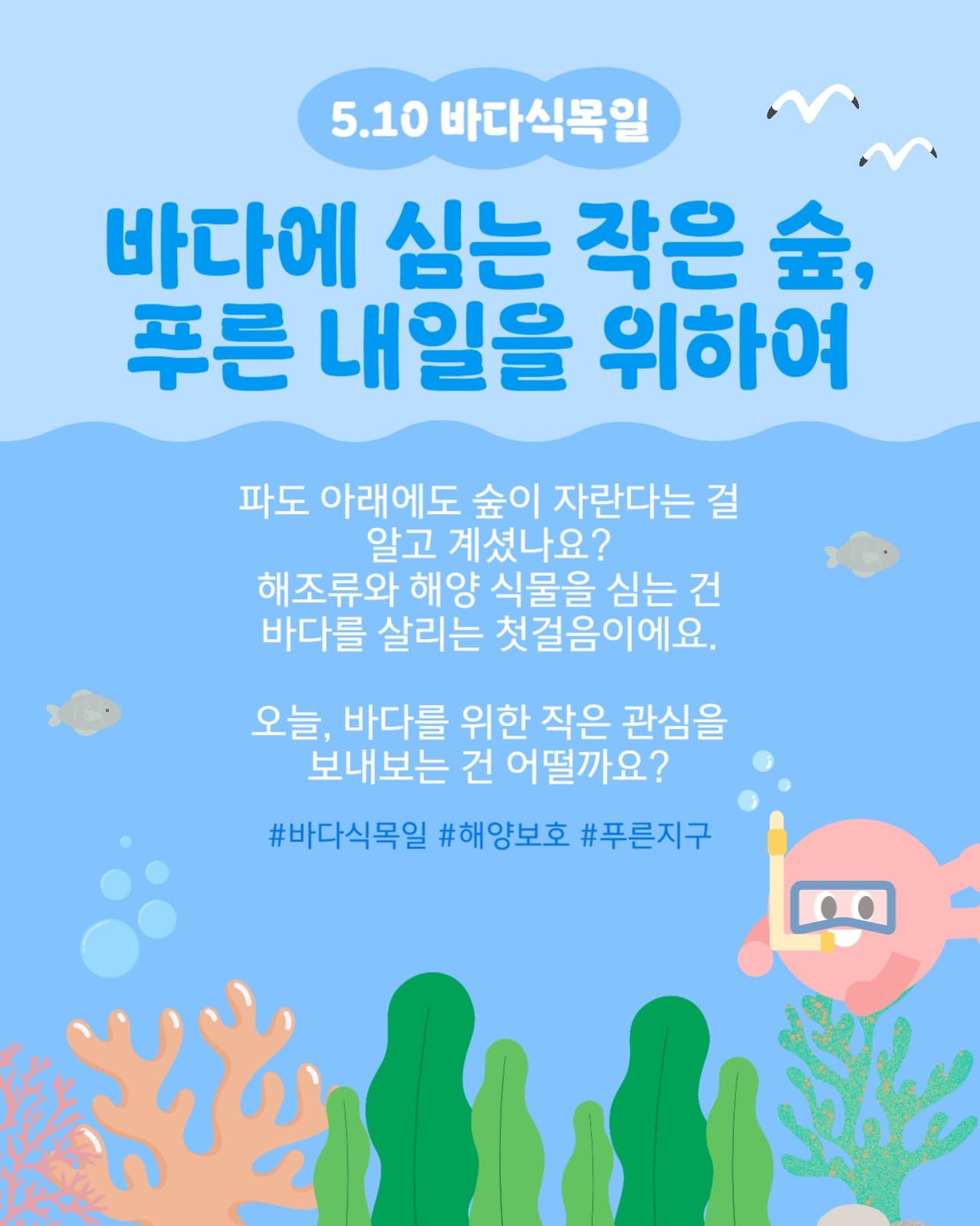 바다의 날 홍보