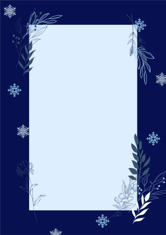 blue winter