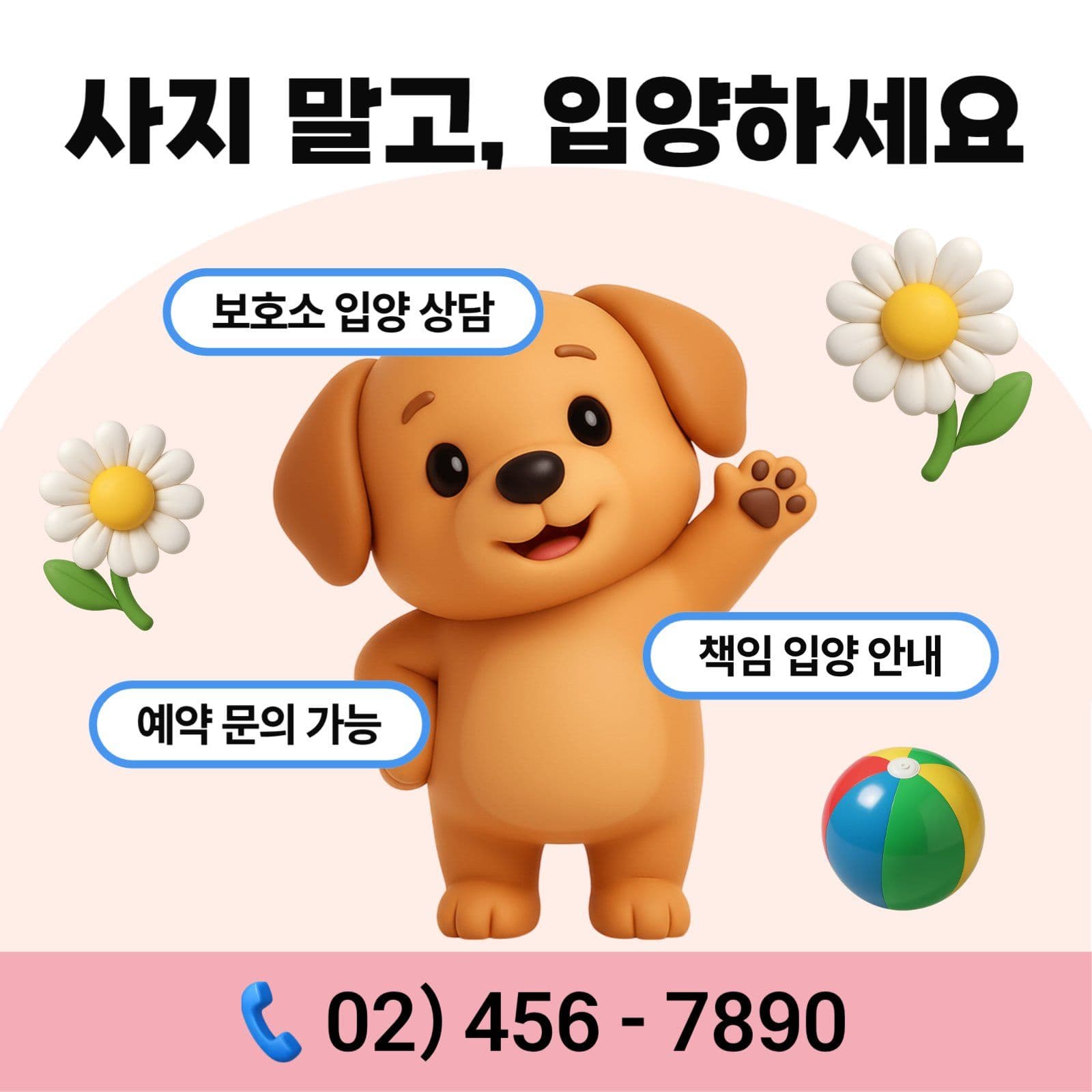사지 말고, 입양하세요