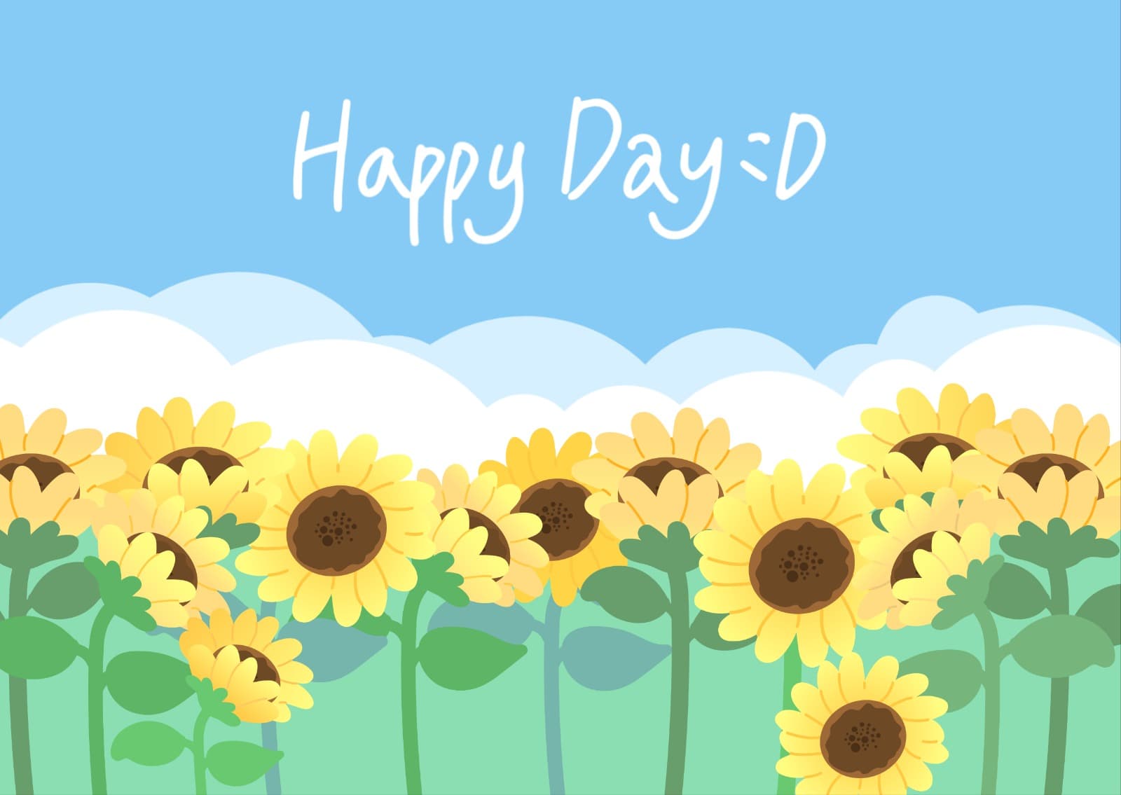 Happy Day 엽서