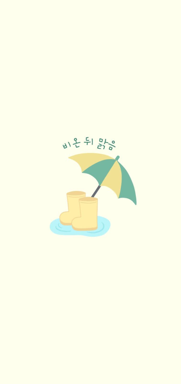 비온 뒤 맑음