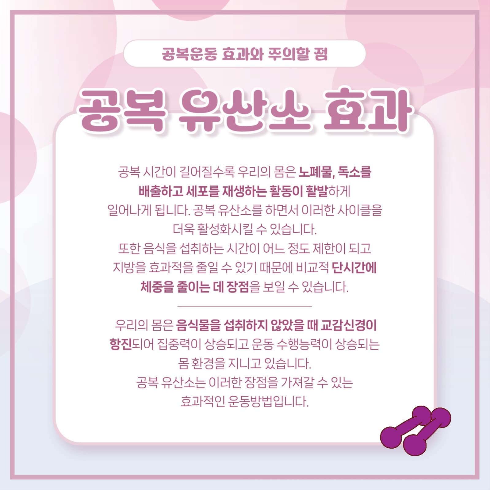 운동 템플릿