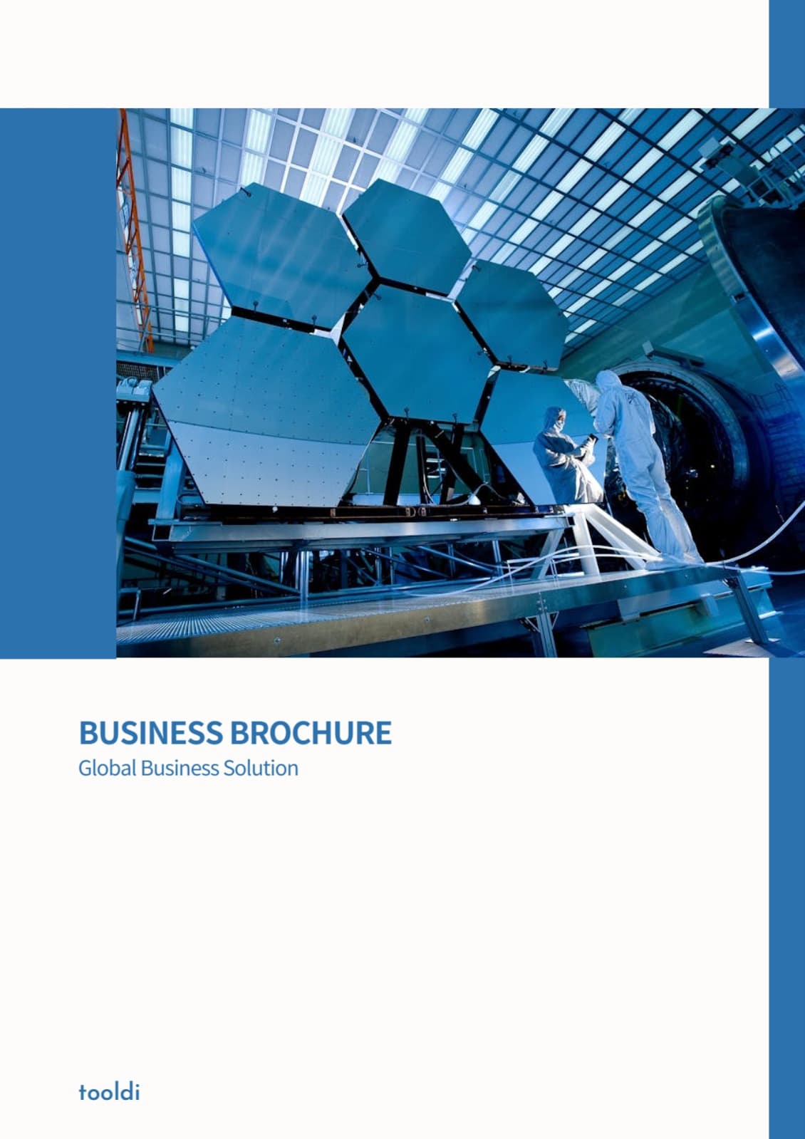 BUSINESS BROCHURE 표지