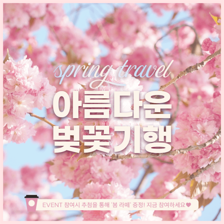 아름다운 벚꽃기행