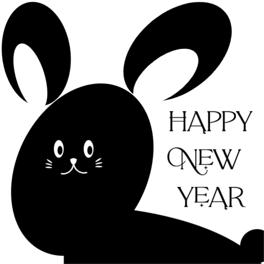 HAPPY NEW YEAR, 흑토끼!
