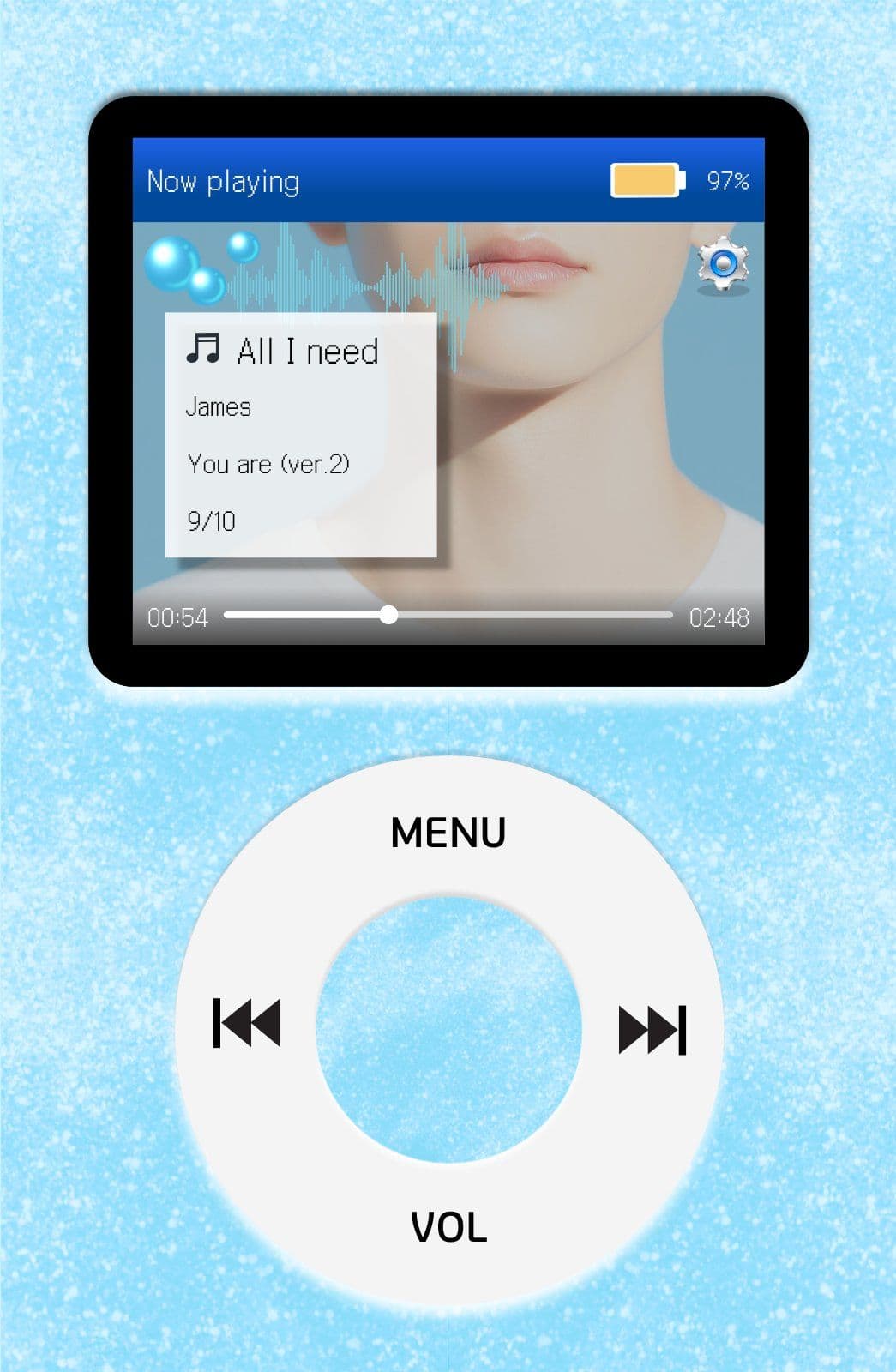 MP3플레이어 포토카드