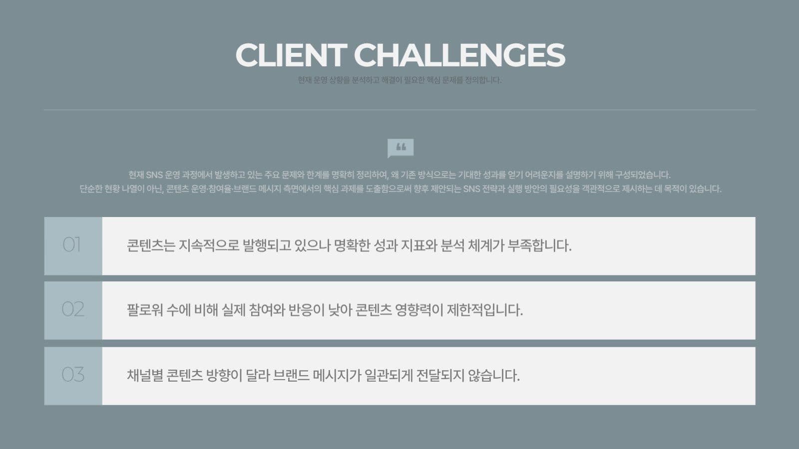 민트와 회색 모던한 비즈니스 제안서
