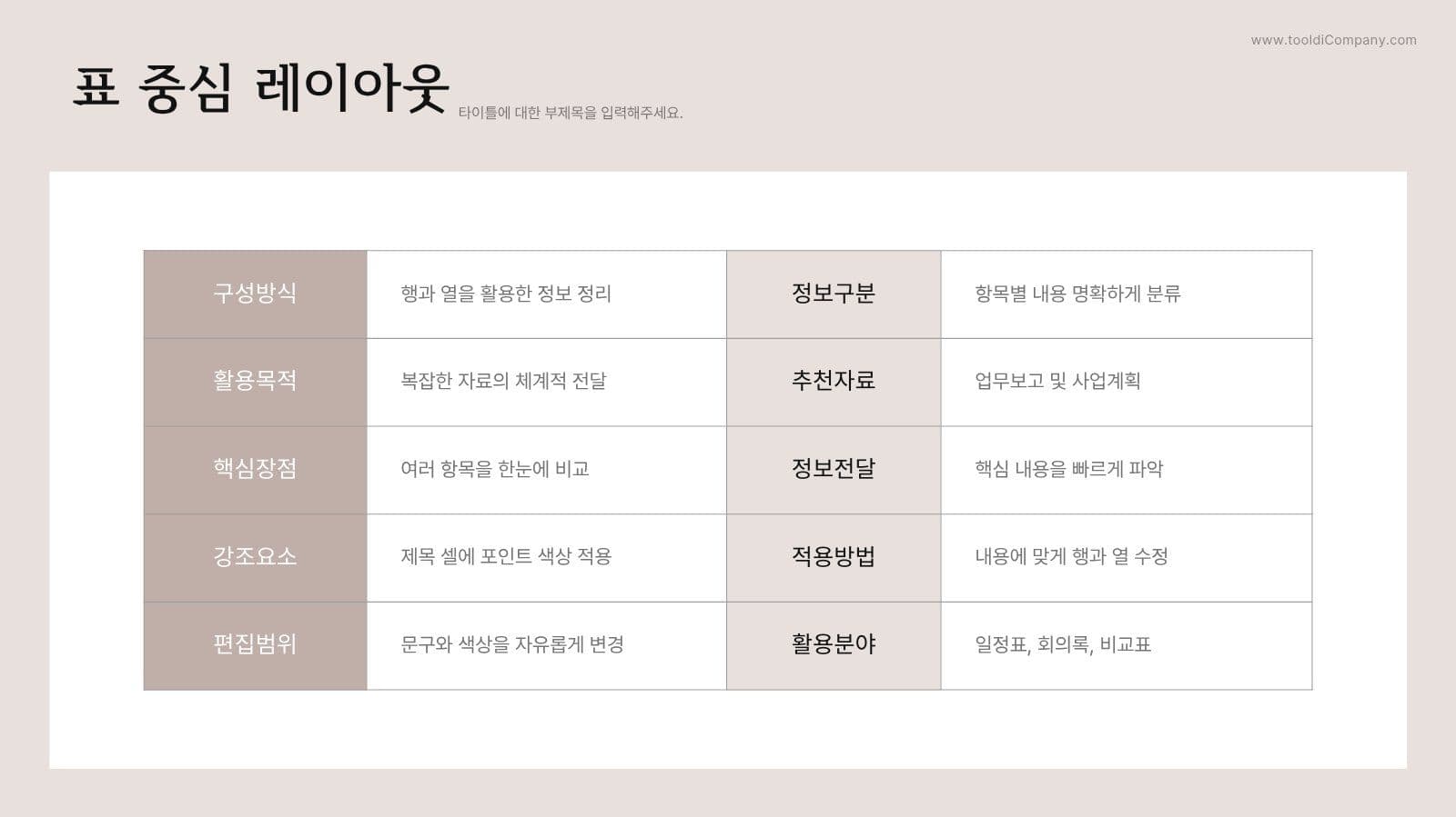 뫼비우스띠 고급스러운 비즈니스 PPT