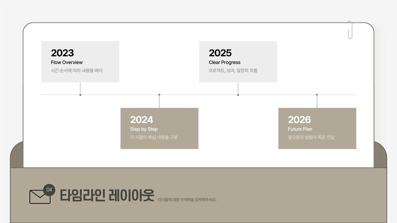 쉽게 편집하는 실무 PPT 템플릿