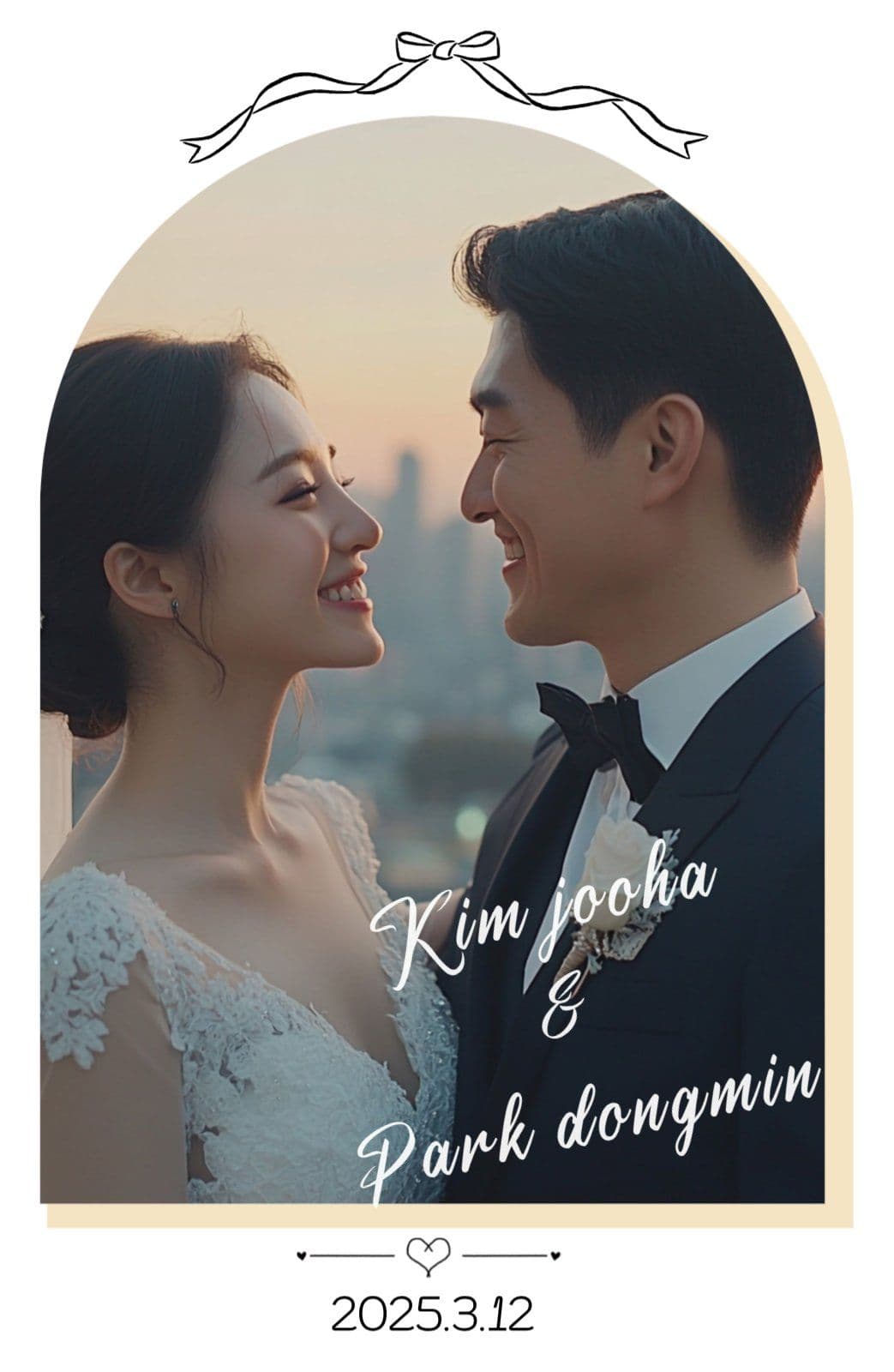 웨딩추억포토카드