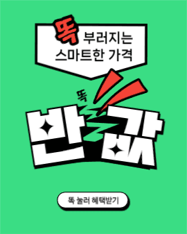 똑 부러지는 반값
