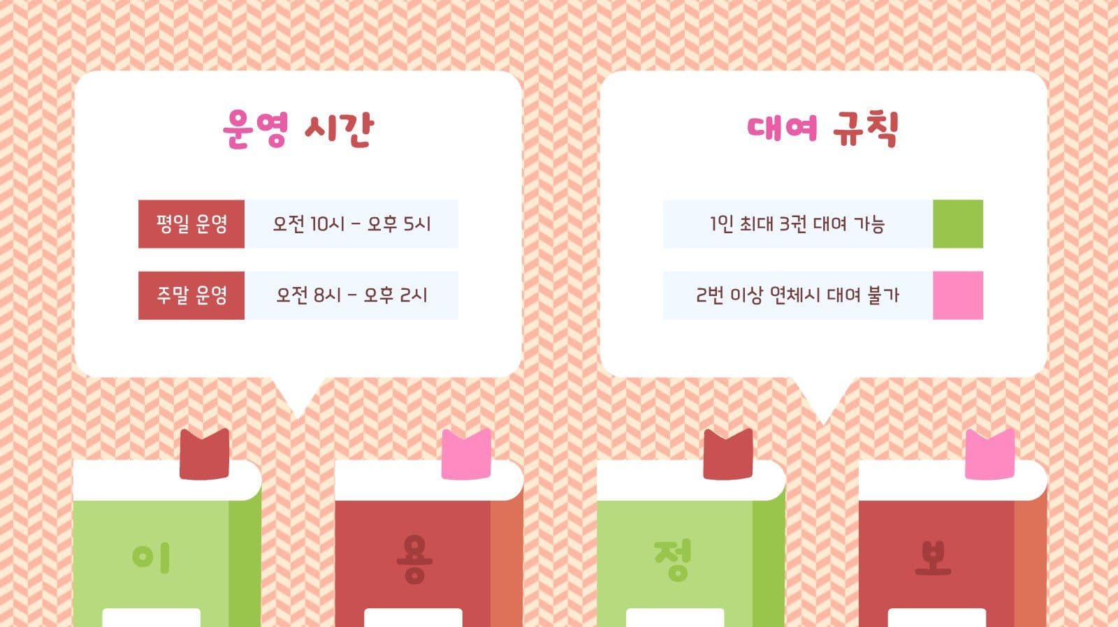 도서관 소개 PPT