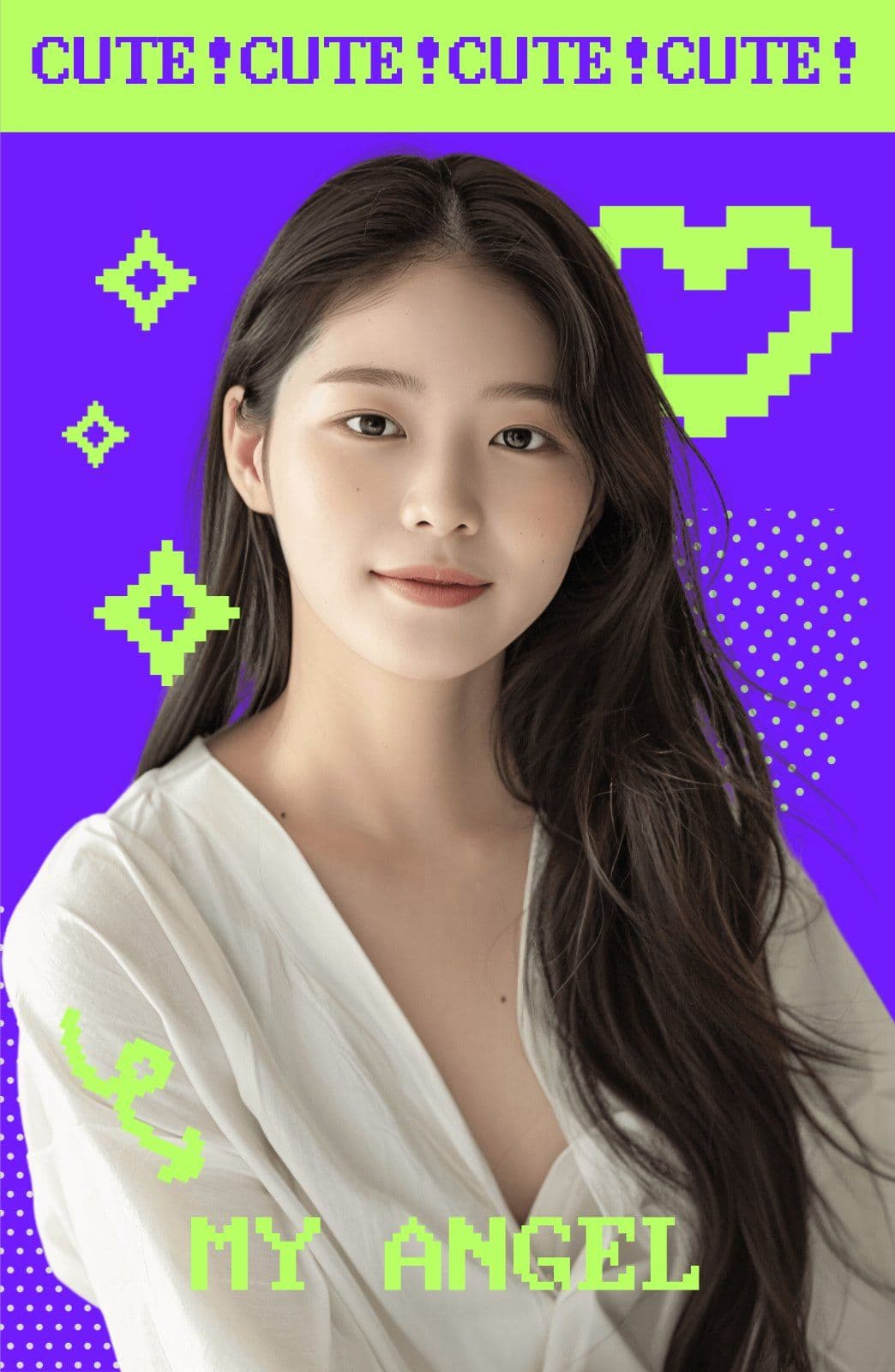CUTE 아이돌 포토카드