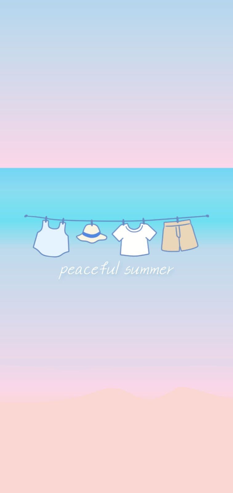 Peaceful summer