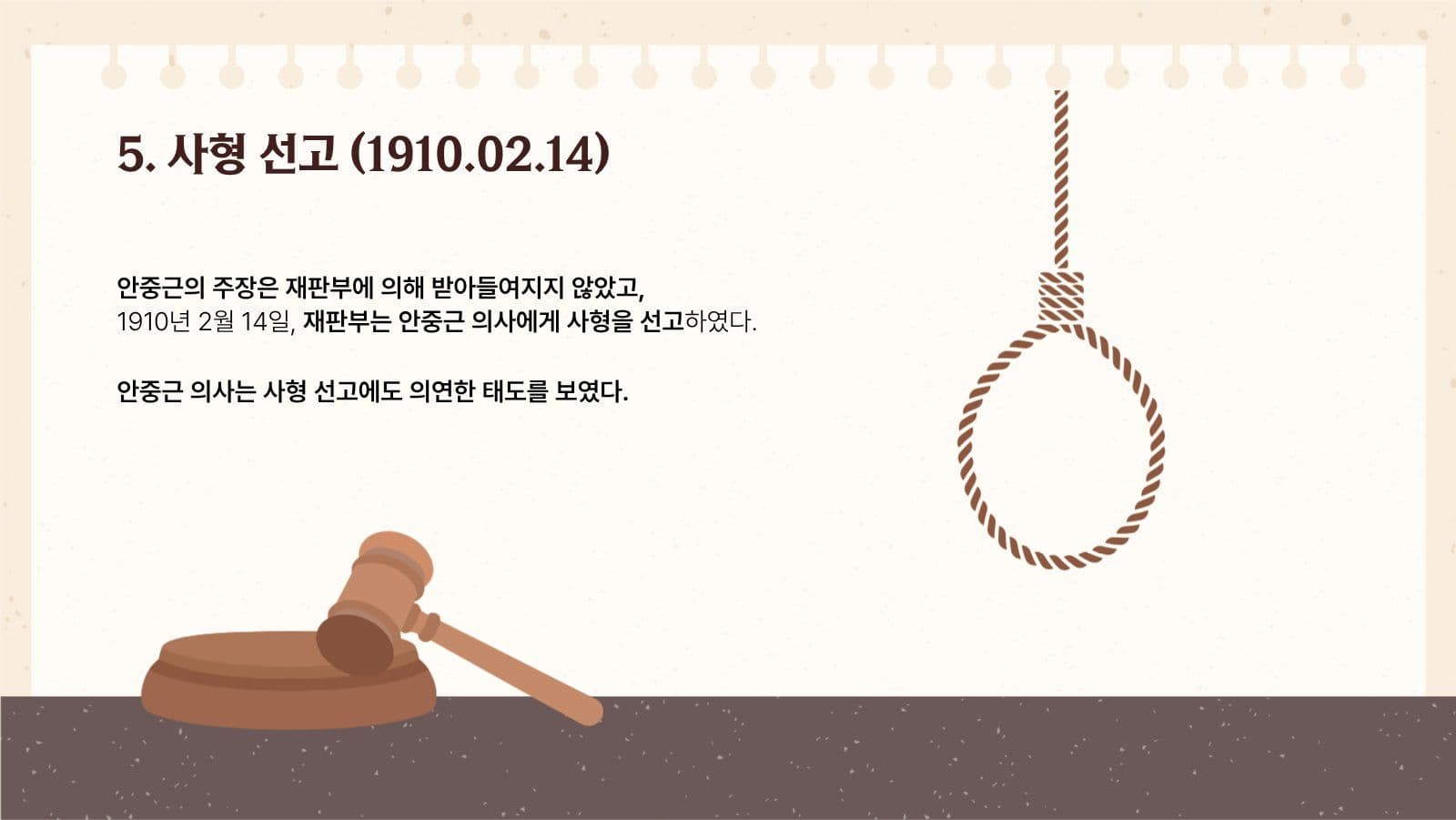 안중근 의사의 재판 과정과 역사적 의