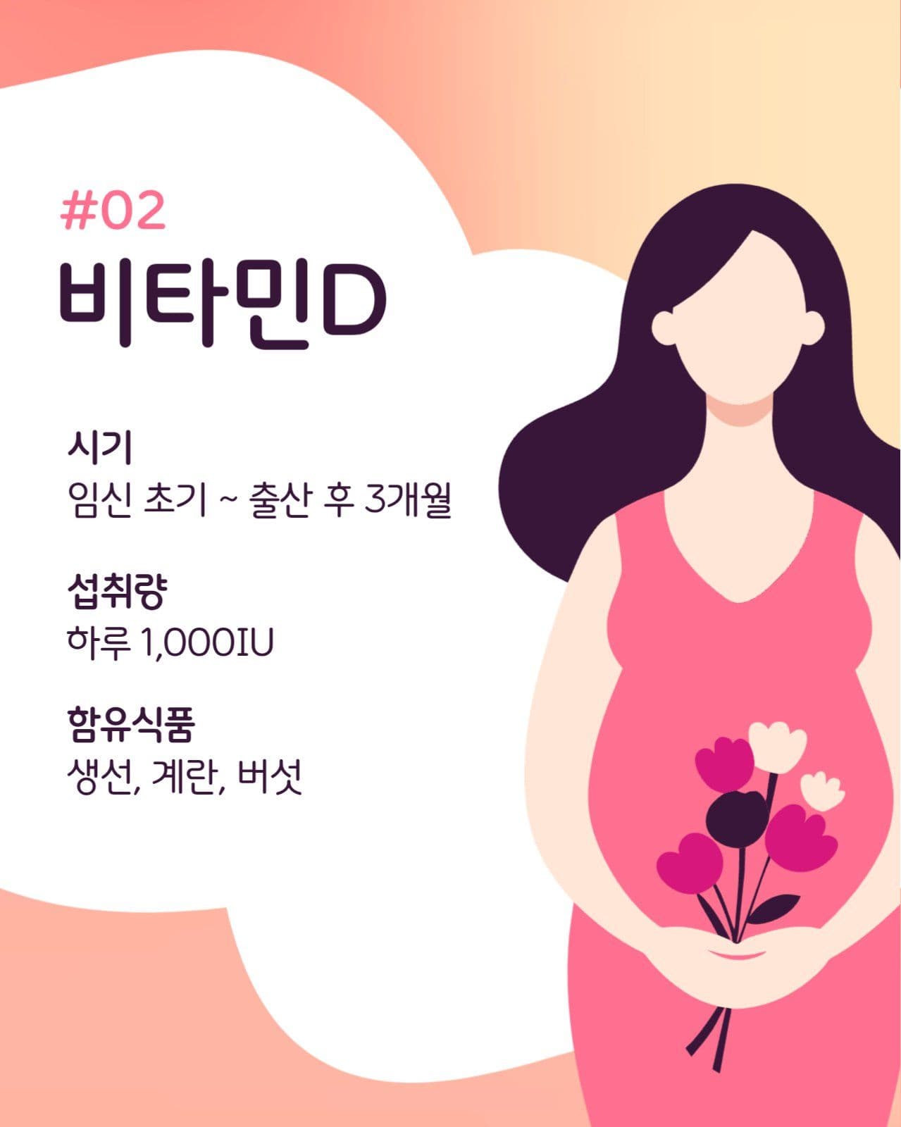 임산부 필수 영양제 카드뉴스