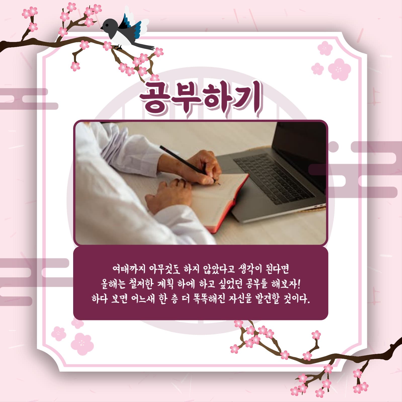 신년 목표 정하기 카드뉴스