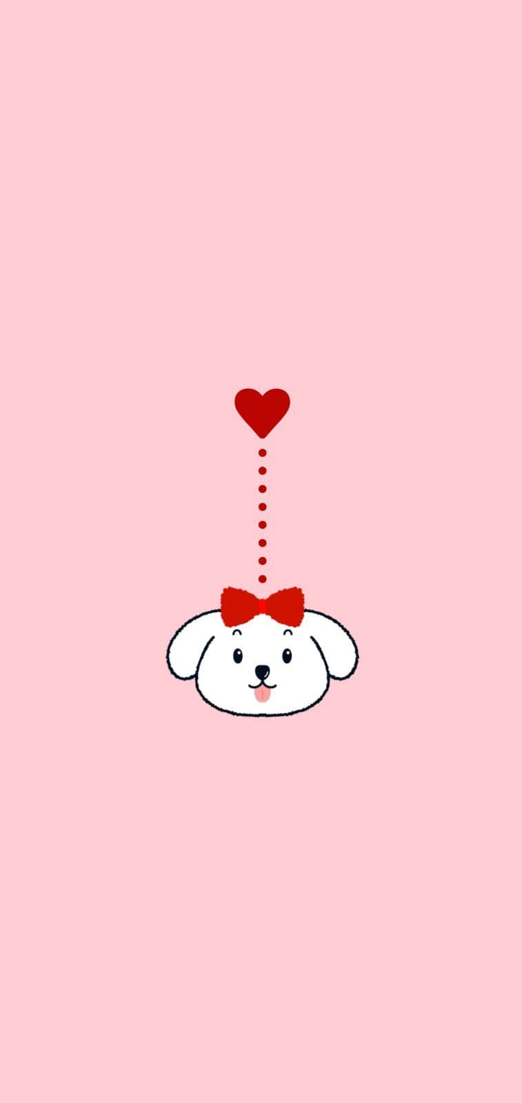 사랑스러운 강아지 