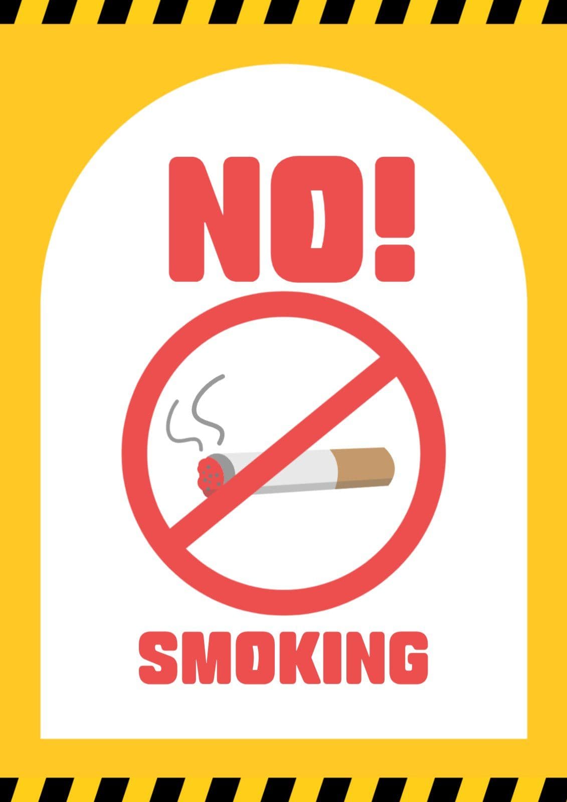 금연구역 no smoking