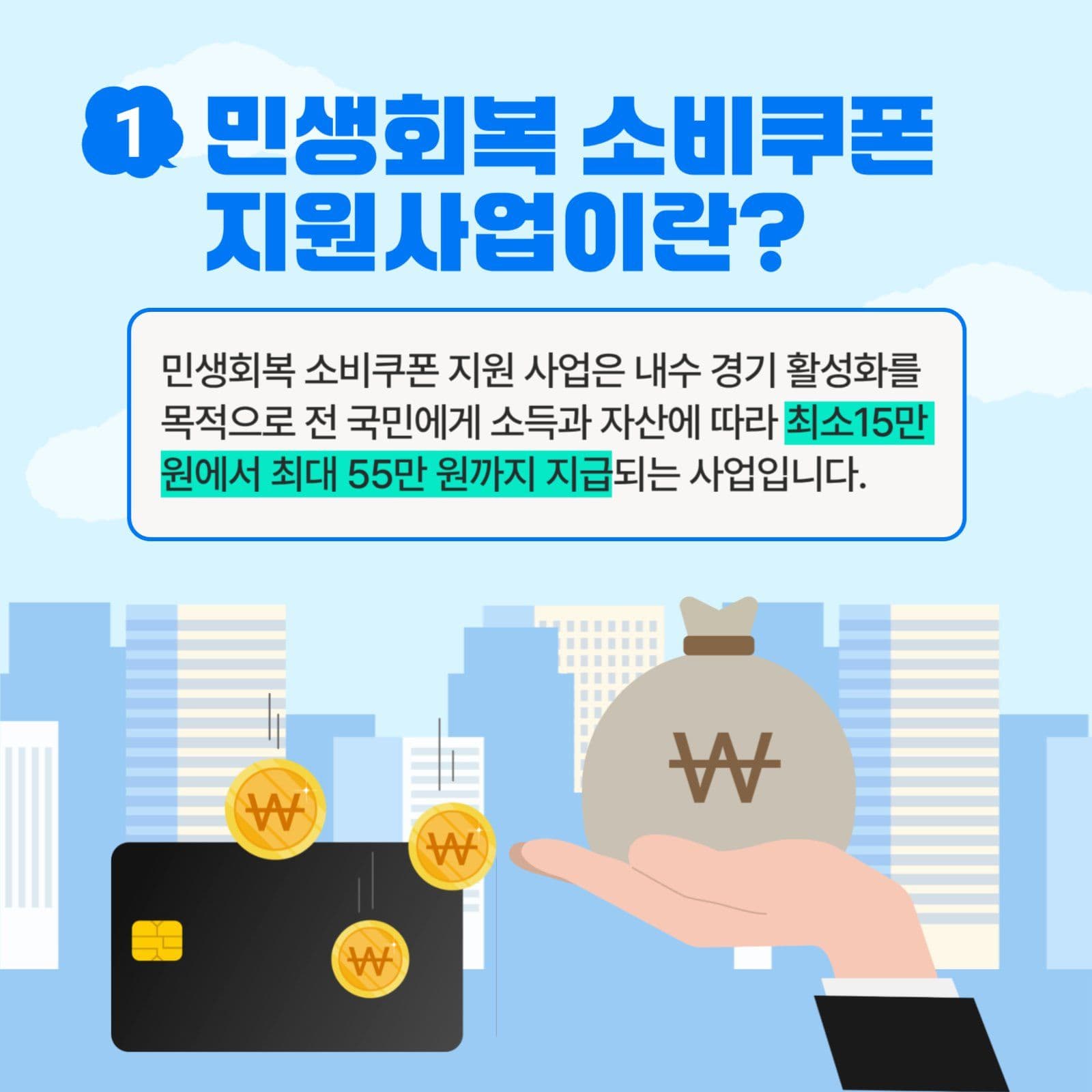 민생회복 소비쿠폰 총정리