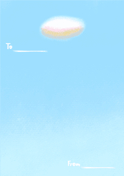 구름조각편지지