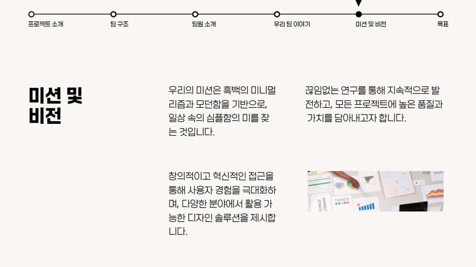 팀 소개 프레젠테이션