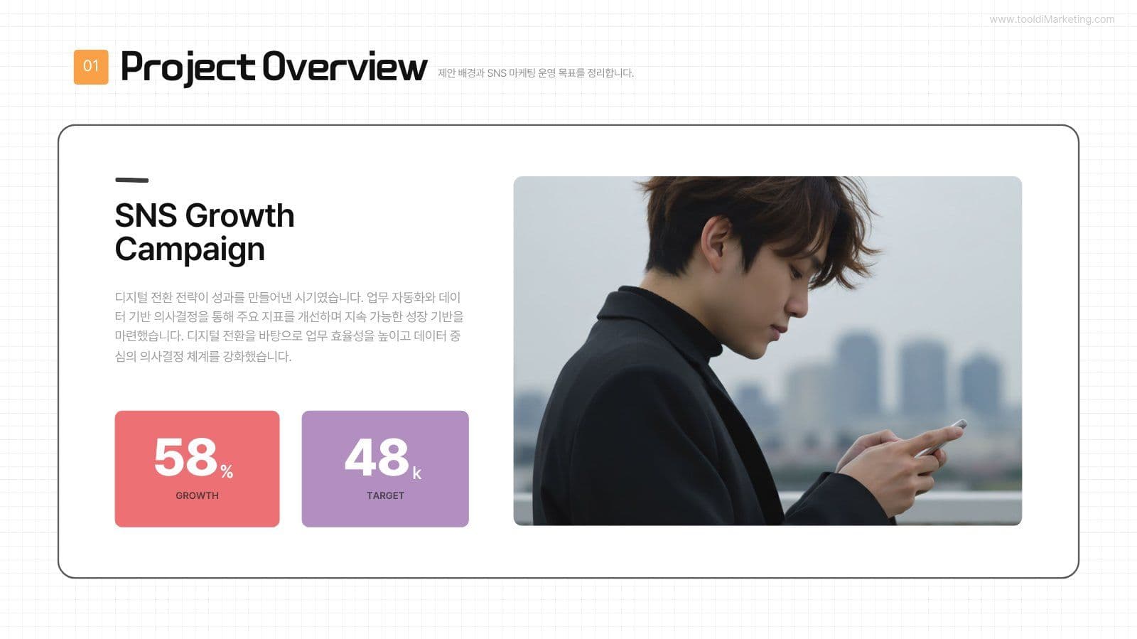 감각적인 브랜드 SNS 마케팅 제안서