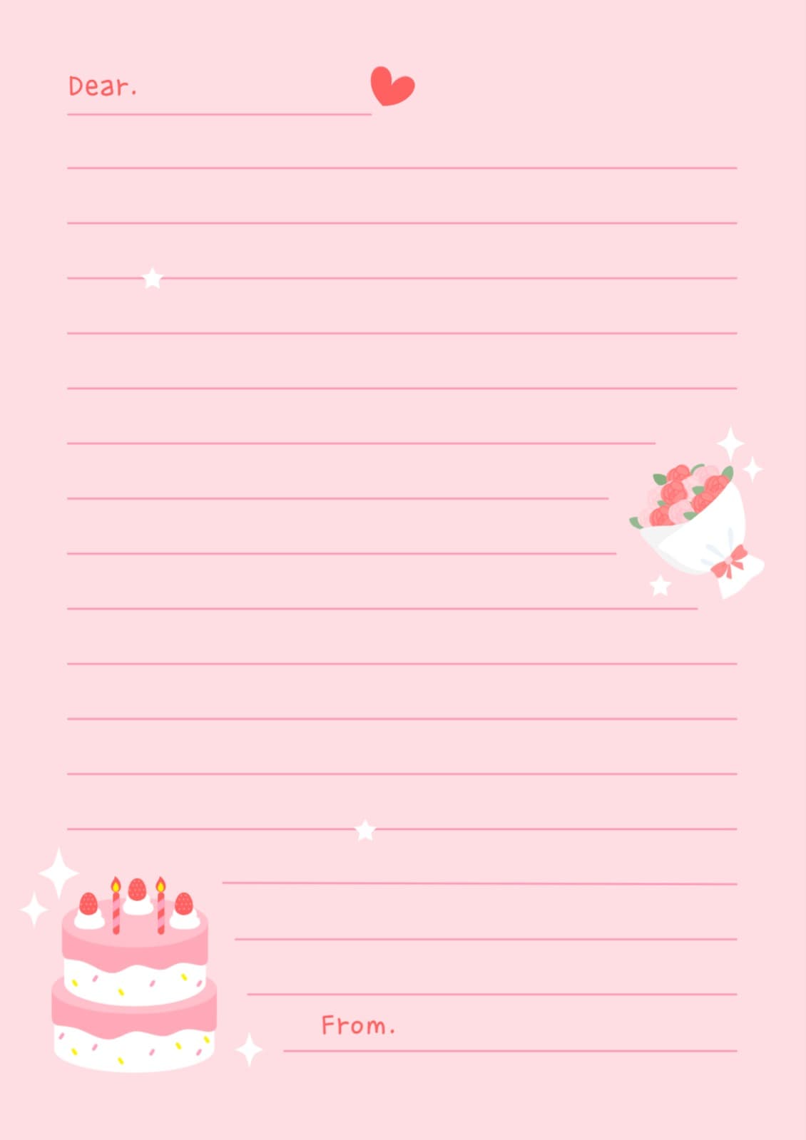 생일 편지
